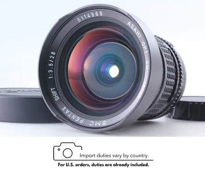 [N COMO NUEVO / Tapa] Lente gran angular de cambio SMC Pentax 28 mm f3.5... - Imagen 1 de 4