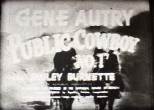 Super-8 Sound PUBLIC COWBOY NO. 1 - 1937 full feature Gene Autry 3x400 ft - Bild 1 von 10