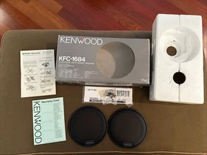 Kenwood KFC-1684 Speaker Covers Only & Hardware - Picture 1 of 8