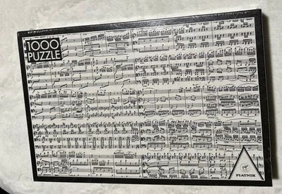 Piatnik Musical Notes 1000 Piece Jigsaw Puzzle Classical Sheet Music New - Image 1 of 4