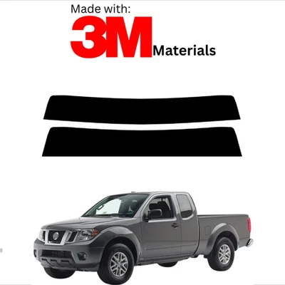 Tinte de ventana precortado para Nissan Frontier 2 puertas 06-21 cerámica estable hecha con 3M Foto 1 de 4