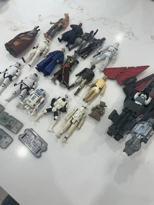Vintage Star Wars 18 Figure LOT And 7 Commtech Readers Huge Lot - Image 1 of 4