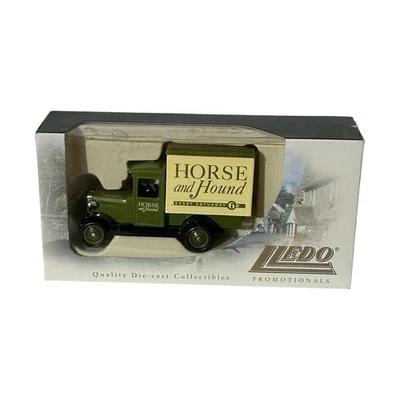 Lledo Promotionals Die-cast Model 1928 Chevrolet Box Van Horse And Hound Livery - Image 1 of 4