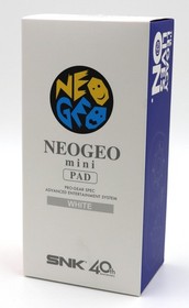 SNK Neo Geo Mini Video Game Pad Controller New - For Neo Geo Mini Console White