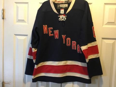 New York Rangers Reebok Hockey Jersey #61 NASH 85th Anniversary Sz 52 (CON69) Cover