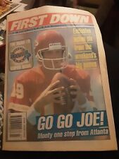 FIRST DOWN  NFL  NEWSPAPER/MAGAZINE  ISSUE  397 ( 22nd January 1994)