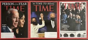 TIME Magazine Bundle - JOE BIDEN & KAMALA HARRIS - Picture 1 of 6