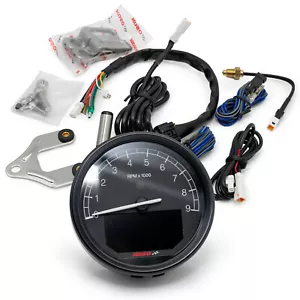 Tachometer / Drehzahlmesser Koso D80 TNT-05 kmh ABE - Picture 1 of 6