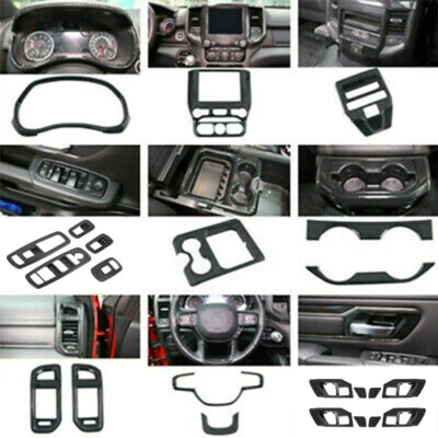 19x Kit de tapicería de decoración interior accesorios para Dodge Ram 1500 2019-2020 Foto 1 de 4