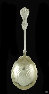 Antique c1900 Whiting Duke of York Sterling Silver Berry Casserole Serving Spoon - Picture 1 of 4
