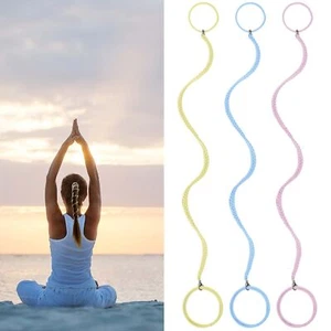 3 Packs 16" Hair Ties for Thin Hair Elastic Spiral Ponytail Holders Workout H... - Picture 1 of 6