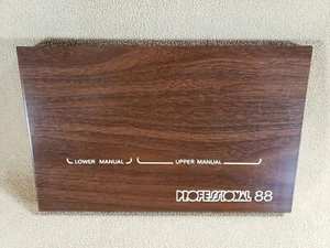 Cover Farfisa Part PRO 88 ORGAN SYNTH New Professional MANUAL PANEL - Picture 1 of 2