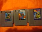 Nintendo Nes Commando,Mission Impossible,Stealth Game Lot(Tested)