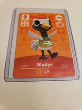 Gladys # 194 Animal Crossing Amiibo Card AUTHENTIC Series 2 NEW NEVER SCANNED!