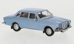 Brekina PCX870193 - 1/87 Volvo 164, Replica Model (Metallic Blue, 1968 - New