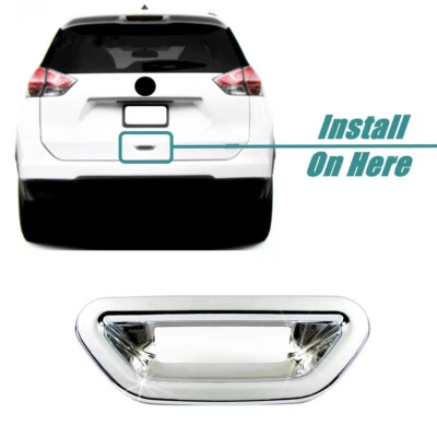 For Nissan X-Trail T32 2014-2020 Chrome Rear Trunk Door Handle Bowl Cover Trim - image 1 of 4