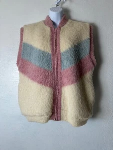 Chaleco de Esquí De Colección Tundra Sherpa Forrado 100% Lana Escandinavo Islandés Invierno Talla M - Imagen 1 de 10