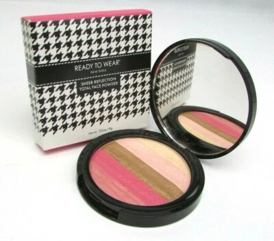 Polvo facial total Ready To Wear New York Sheer Reflection 0,32 oz 9 g NUEVO Foto 1 de 4