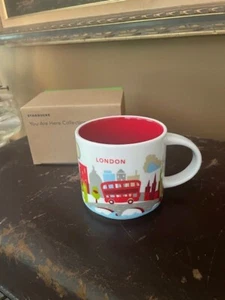 STARBUCKS *BEEN THERE* SERIES *LONDON* BRITISH UK COFFEE MUG CUP New with Box - Picture 1 of 3