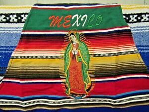 Mexican Virgen of the Guadalupe Virgin Mary Adult Sarape Apron