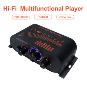 Audio Power Amplifier Portable Sound Speaker Amp Compact Size Power Amplifie _r1 - Zdjęcie 1 z 12
