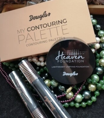Douglas Pflege Kosmetik Paket Set Make Up Beauty Palette Mascara heaven Fondatio - Bild 1 von 4