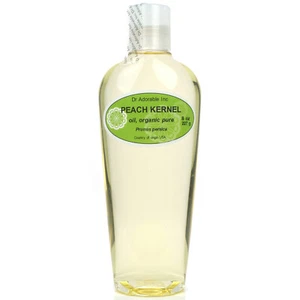 Premium Peach Kernel Oil 100% Pure Organic Cold Pressed Best 2 oz up to 7 LB - Picture 1 of 11