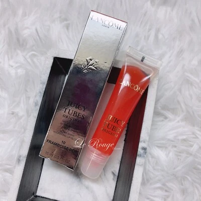 Lancome Juicy Tubes Original lipgloss - 10 Framboise Pop Brand new FULL SIZE - Image 1 of 2