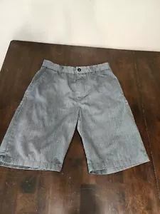 FOX Racing Size 31 Men's Gray Black Pinstripe Products of the Revolution Shorts - Picture 1 of 7