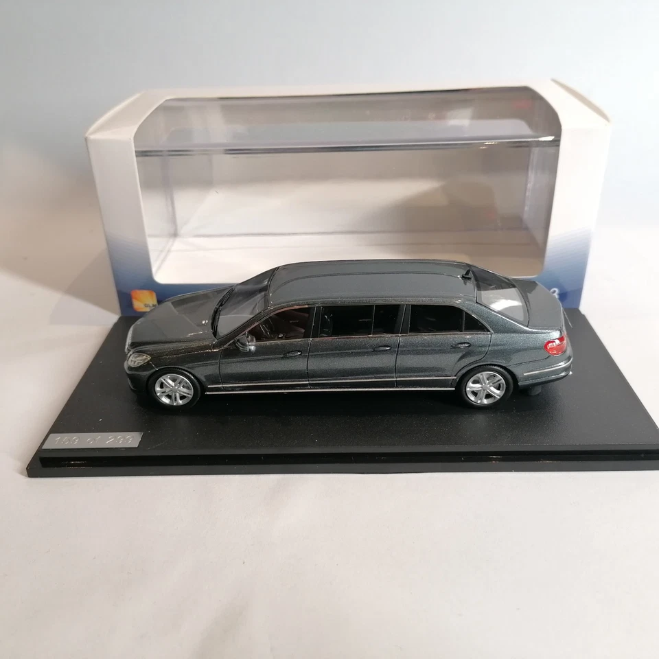 Modelos GLM 1:43 Mercedes Benz Binz W212 Lang Limusina Con Estuche Edición Limitada Foto 1 de 4
