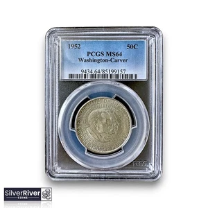 1952 Washington - Carver Half Dollar (*Certified MS64 by PCGS*) - Bild 1 von 4