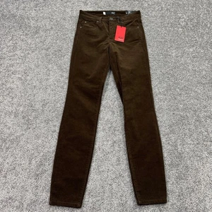 Kut from the Kloth Pants Womens 0 Brown Corduroy High Rise Diana Skinny Fab Ab - Picture 1 of 10