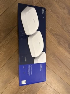 Amazon eero Pro 6 Tri-band Mesh Wi-Fi 6 System Built-in ZigBee Hub- 3 pack 560m2 - Photo 1/2