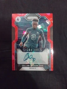 2021-22 Callum Hudson Odoi Panini Prizm Premier League Signatures Choice Auto - Picture 1 of 5