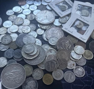 Silver Estate Coin Lot Silver .999 .800 90% 40% Coin Lot Total Oz Mixed 1/2 Oz - Picture 1 of 2