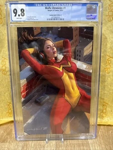 Waifu Chronicles #1 CGC 9.8 Lorenzana Spider-Woman Gwen Cosplay Virgin LTD 60 - Picture 1 of 4