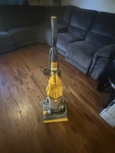 Dyson DC07 All Floors Upright Vacuum Yellow Root Cyclone Vacuum with Attachment - Picture 1 of 10
