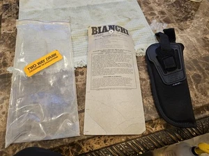 Bianchi #4001 Cyclone II size no. 6 Left Hand Nylon Holster W/ Belt Loop - Picture 1 of 13