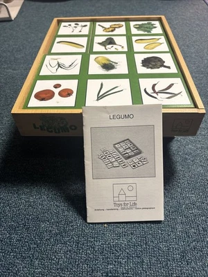 Nienhuis Montessori Legumo Wooden Puzzle for Kids, Vintage, Excellent Condition - Image 1 of 2