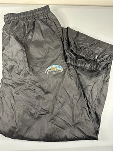 Vintage Game Day Phenom Jacksonville Jaguars Black Track Pants Mens Large Lined - Picture 1 of 4