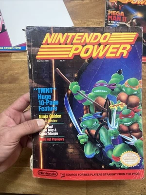 Nintendo Power Magazine Vol 6 May / June 1989 TMNT Rare COMPLETE + POSTER  - Image 1 of 4