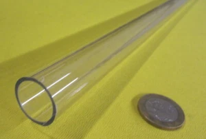 Kmac Polycarbonate Round  Clear Tube / Tubing .750" x .625" (3/4" x 5/8") - Picture 1 of 82