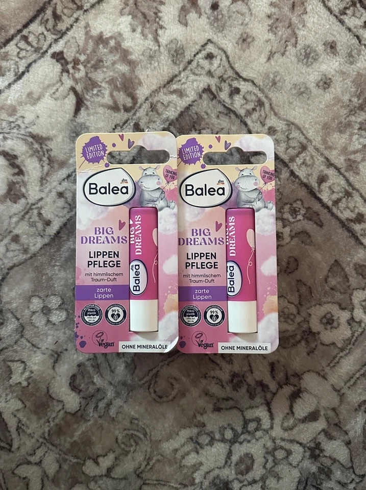 Balea Bálsamo Labial/Chapstick Big Dreams Scent Set De 2, Edición Limitada Foto 1 de 1