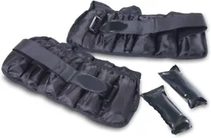 CAP Barbell Adjustable Ankle Weights |10 lb Pair | Black - Picture 1 of 3