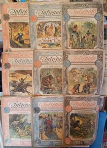 C1 L FURCHTLOS Lot von 9 Nummern 167 bis 175 1913 A. G. Hales JO VALLE - Bild 1 von 1