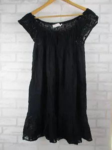 Zimmermann womens shift dress 0 round neck lace sleeveless - Picture 1 of 10