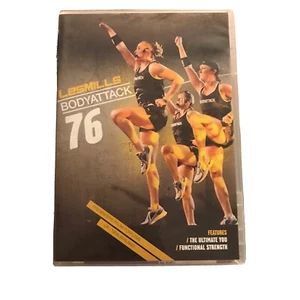Les Mills BodyAttack 76 Complete Release DVD - Choreography Notes FAST SHIPPING - Picture 1 of 1