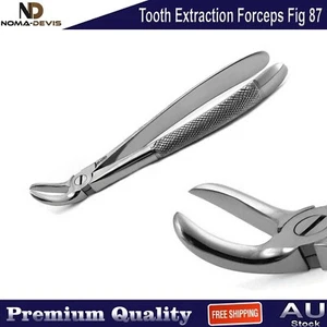 Surgical Tooth Extraction Forceps Fig 87 Lower Decayed Molars Extracting Forceps - Picture 1 of 4
