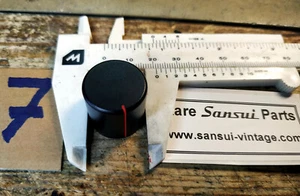 Aluminum Potentiometer Knob for Sansui amplifier, used, one piece [part_3] - Bild 1 von 10