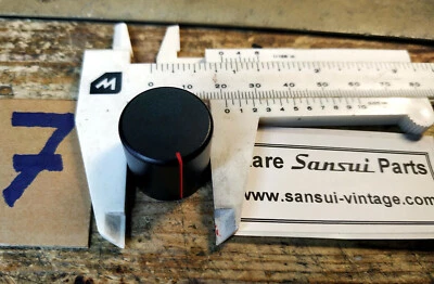 Aluminum Potentiometer Knob for Sansui amplifier, used, one piece [part_3] - Bild 1 von 4